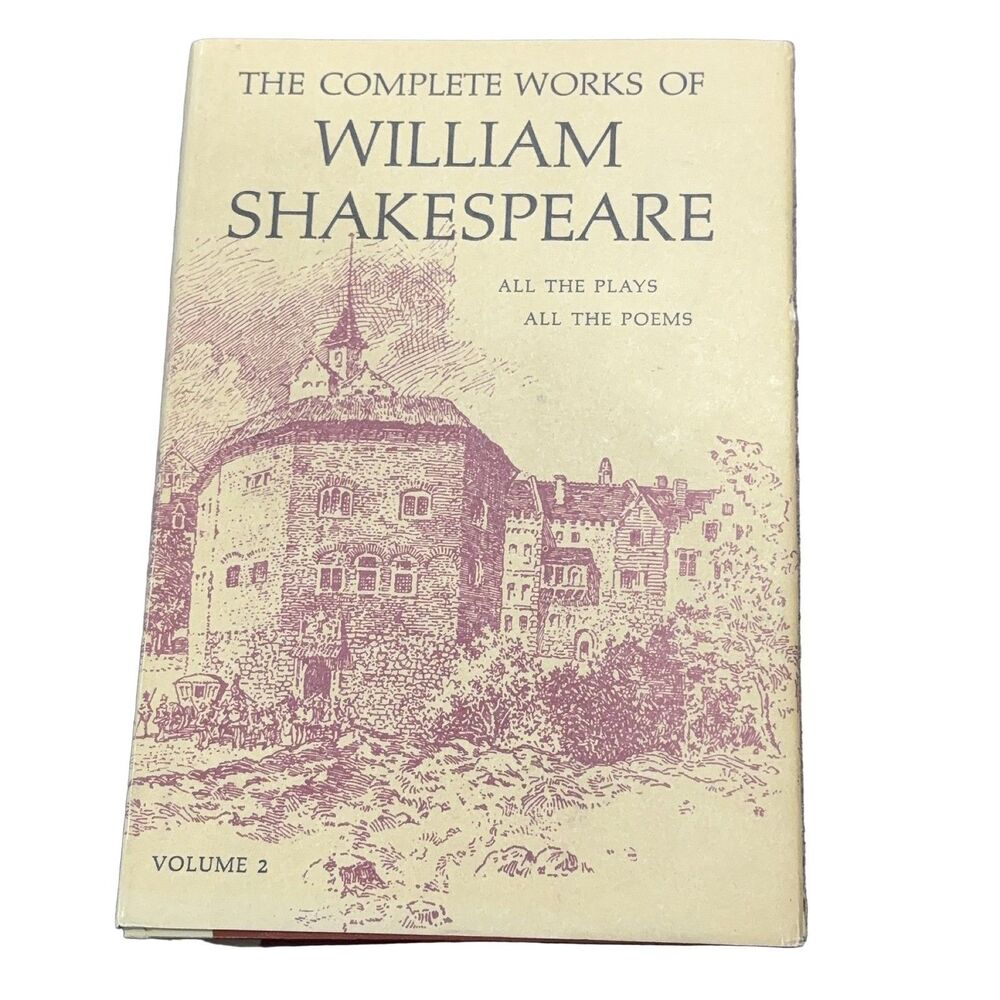The Complete Works of William Shakespeare 1974 HC Book vol 2 Nelson Doubleday